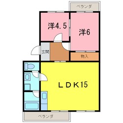 メゾン中の切の物件間取画像